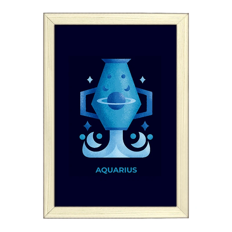 تابلو خندالو طرح ماه تولد بهمن کد F1561