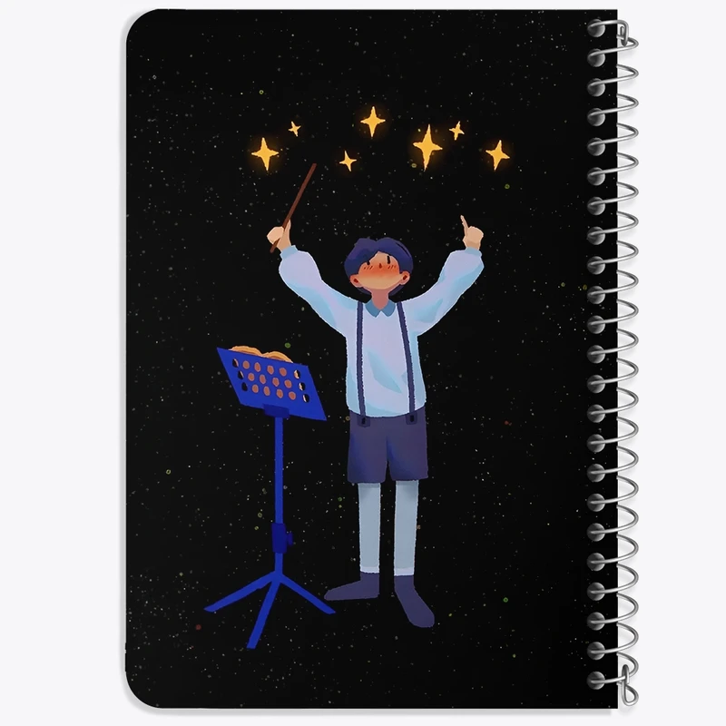 دفتر یادداشت 50 برگ خندالو طرح دخترانه کد N3072