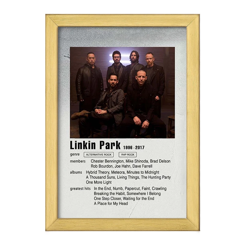 تابلو خندالو طرح لینکین پارک (Linkin Park)   کد F11234