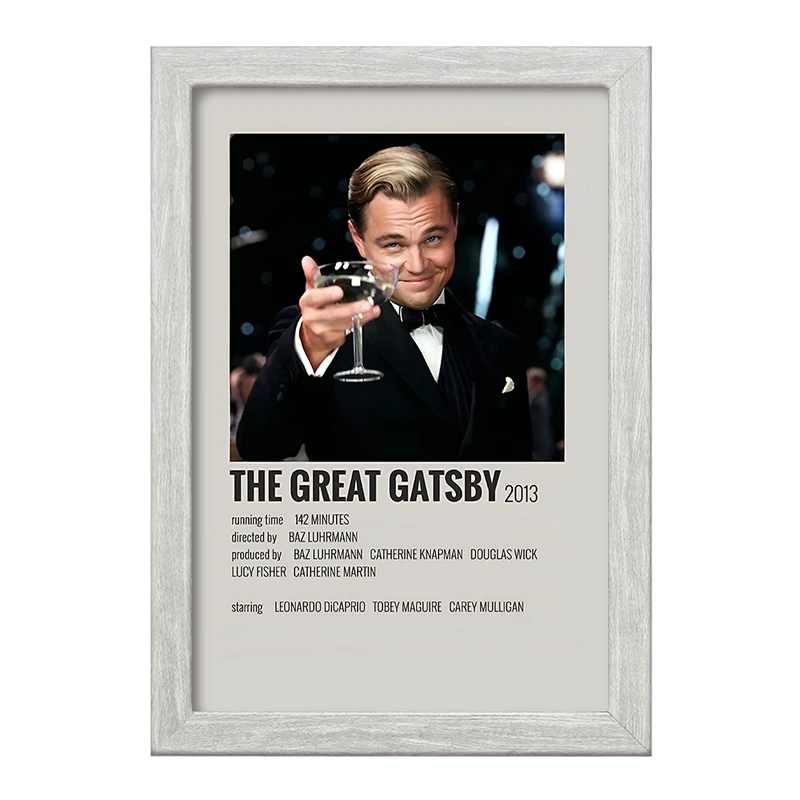 تابلو خندالو طرح گتسبی بزرگ (The Great Gatsby) کد F13297