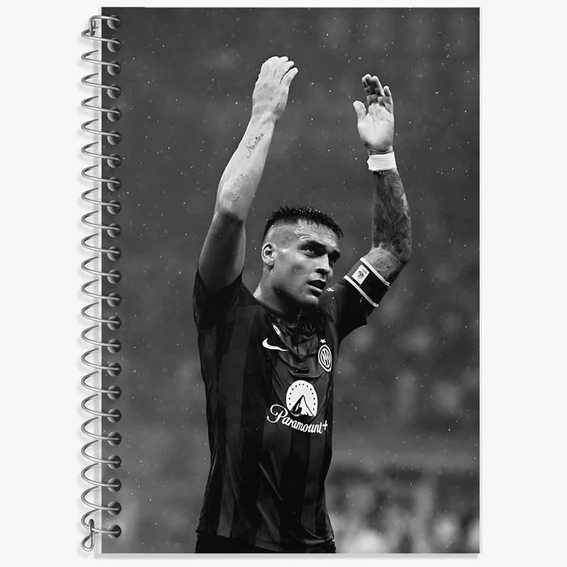 دفتر نت موسیقی 50 برگ خندالو طرح لاوتارو خاویر مارتینز (Lautaro Martínez) کد F14327