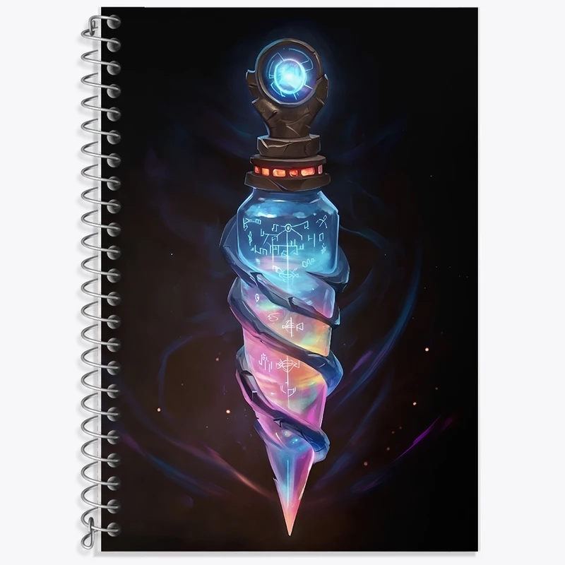 دفتر لغت 50 برگ خندالو طرح بطری معجون جادویی کد F10775