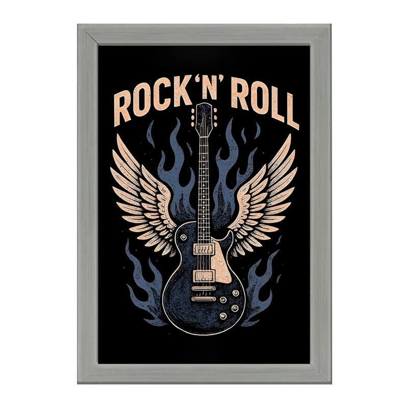 تابلو خندالو طرح راک اَند رول (Rock And Roll) کد F14183