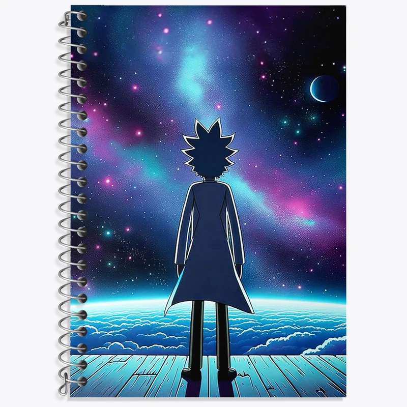 دفتر نت موسیقی 50 برگ خندالو طرح ریک و مورتی (Rick and Morty) کد F4170