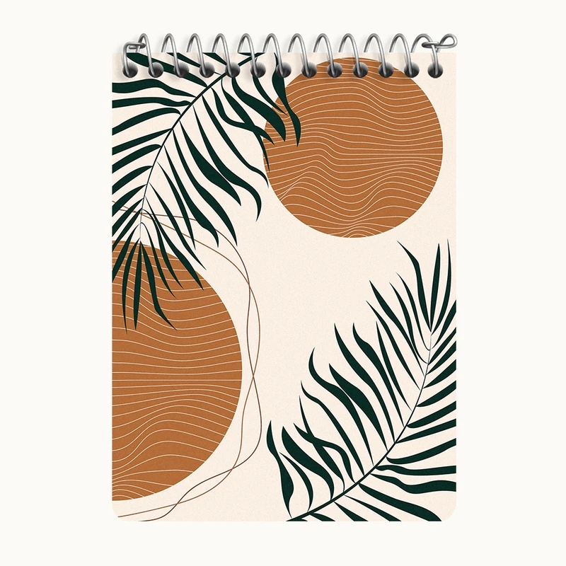 دفتر یادداشت 50 برگ خندالو طرح مینیمال کد N5883