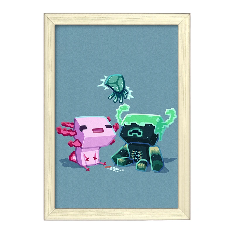 تابلو خندالو طرح ماینکرافت (Minecraft) کد F255