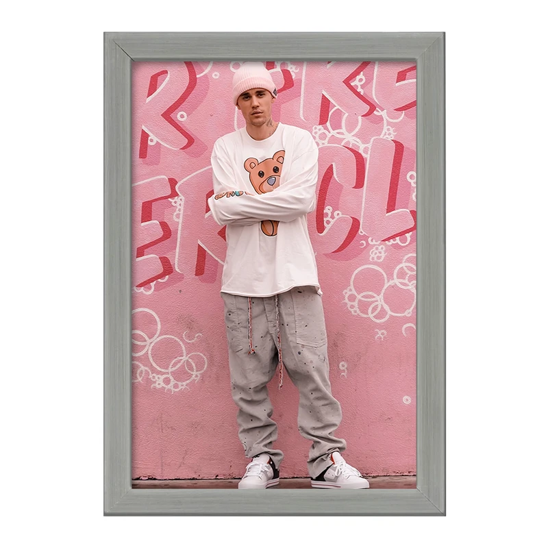 تابلو خندالو طرح جاستین بیبر Justin Bieber  کد 19018