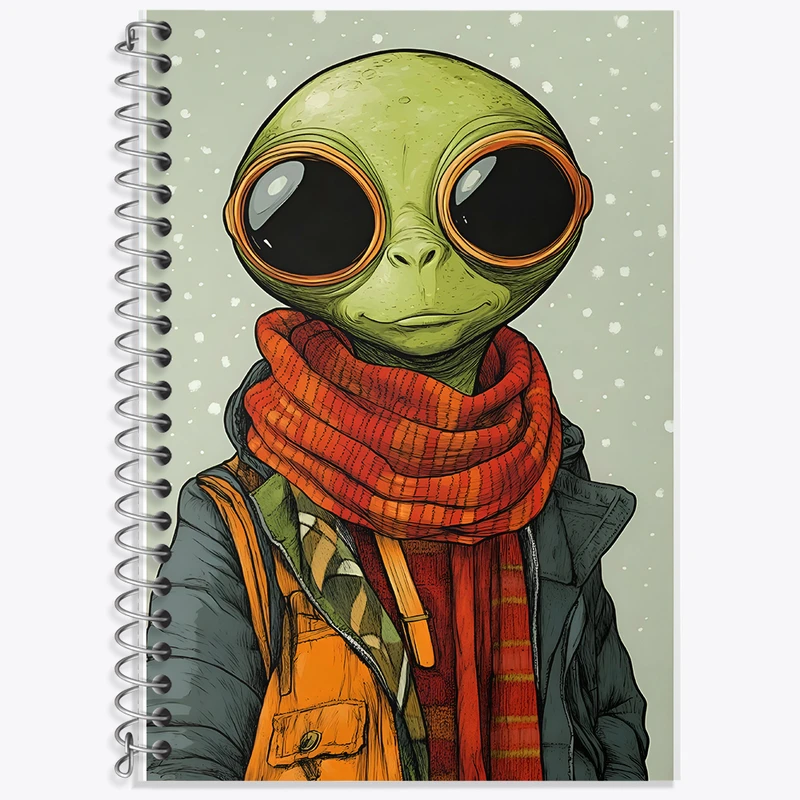 دفتر نت موسیقی 50 برگ خندالو طرح آدم فضایی کد F10529