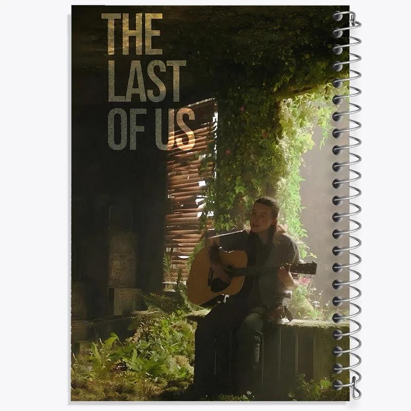 دفتر ژورنال نویسی 50 برگ خندالو مدل نقطه ای طرح لست آف آس (The Last Of Us) کد F13598