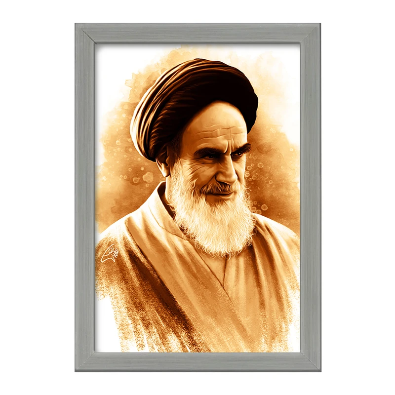 تابلو خندالو طرح امام خمینی (ره)  کد 2553