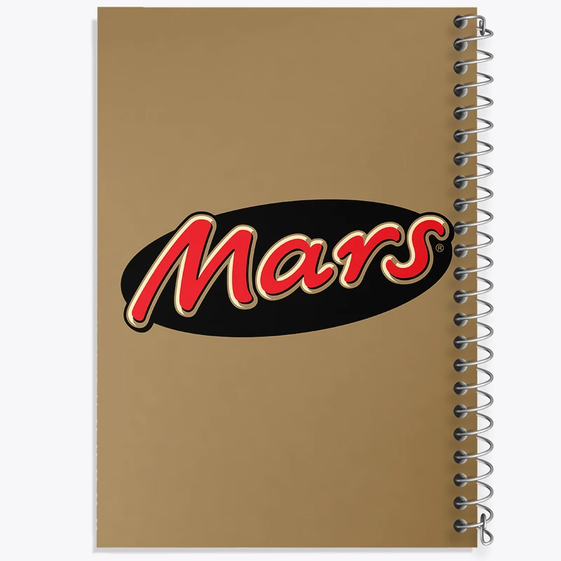 دفتر طراحی 50 برگ خندالو طرح شکلات مارس Mars کد 8428