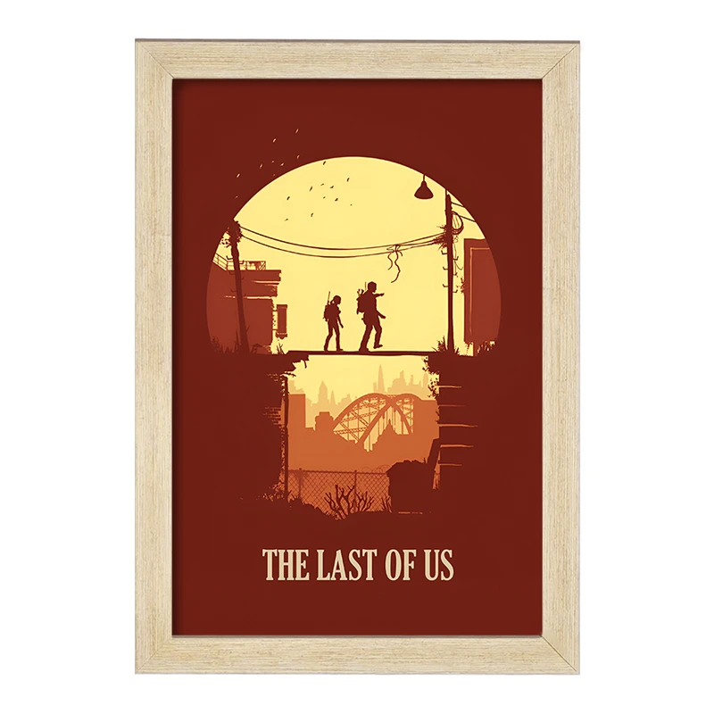 تابلو خندالو طرح آخرین بازمانده از ما (The Last Of Us) کد F13592