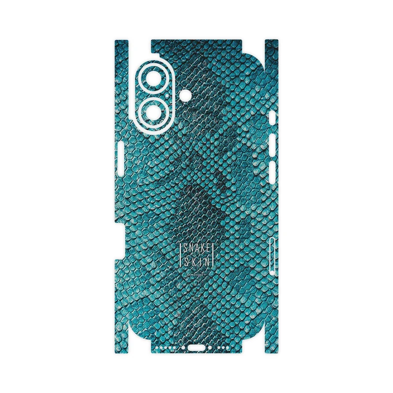 برچسب پوششی ماهوت مدل Blue Snake Skin-FullSkin مناسب برای گوشی موبایل اپل iPhone 17