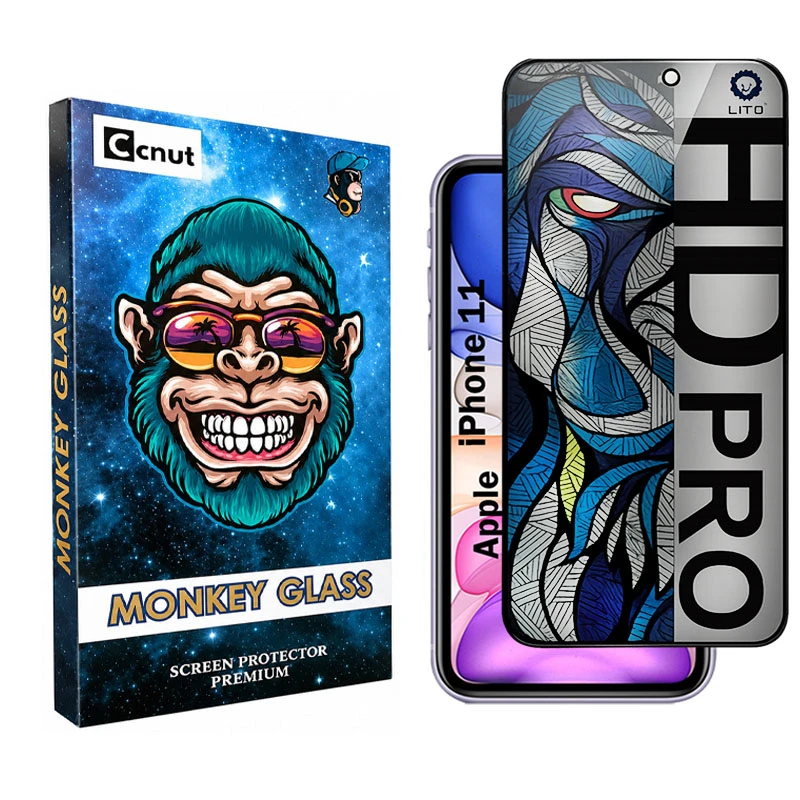محافظ صفحه نمایش کوکونات مدل LitohP-MNK مناسب برای گوشی موبایل اپل iPhone 11