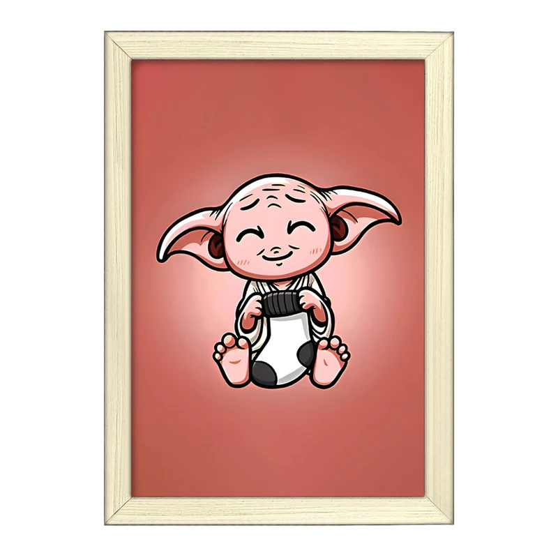 تابلو خندالو طرح دابی هری پاتر (Harry Potter) کد F9401