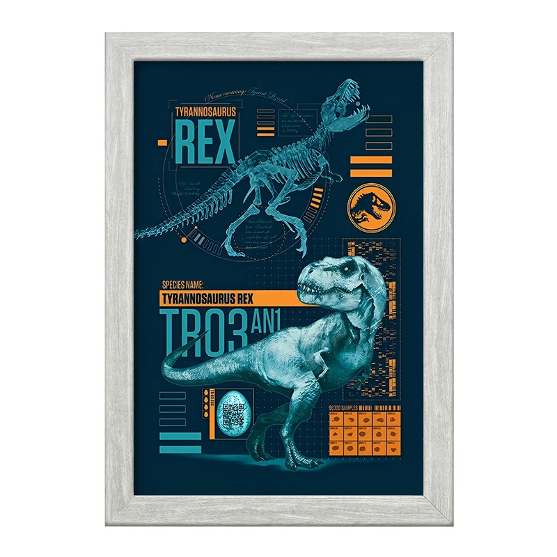 تابلو خندالو طرح رکس دایناسور کد F13765