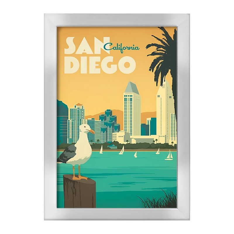 تابلو خندالو طرح سن دیگو (San Diego) کد F6329