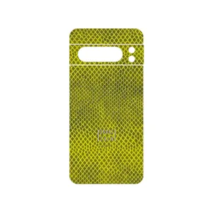 MAHOOT Yellow Snake Skin Cover Sticker for Google Pixel 8 Pro