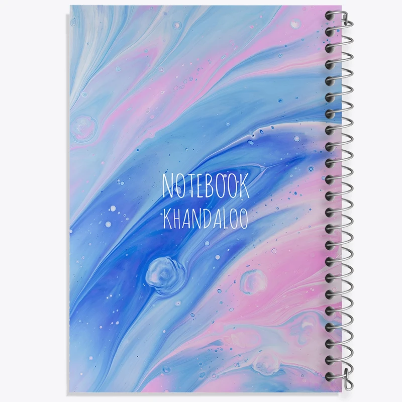 دفتر مشق 100 برگ خندالو طرح مدرن کد N7895