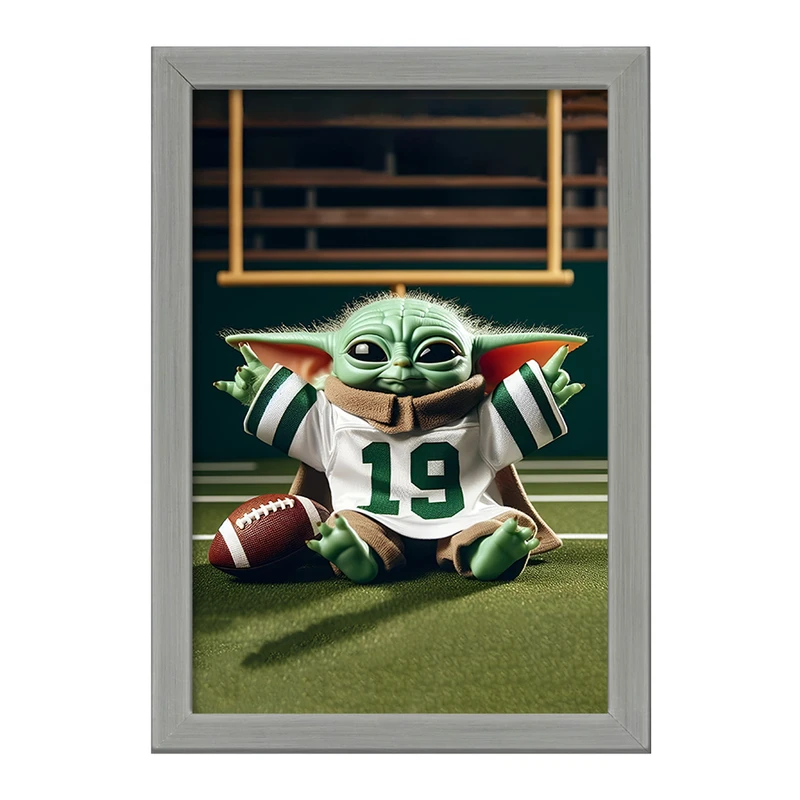 تابلو خندالو طرح بیبی یودا کد F4428