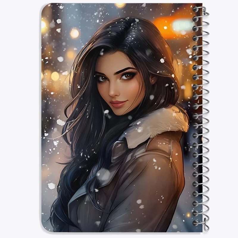 دفتر یادداشت 50 برگ خندالو طرح دخترانه کد F7785