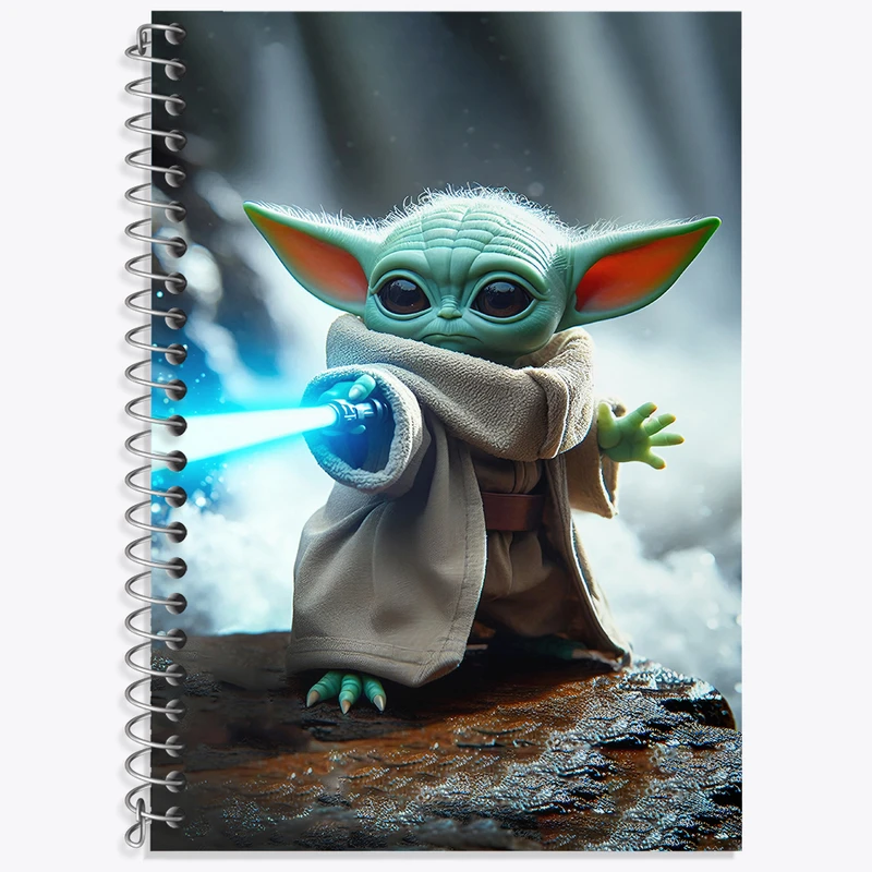 دفتر نت موسیقی 50 برگ خندالو طرح بیبی یودا کد F4423