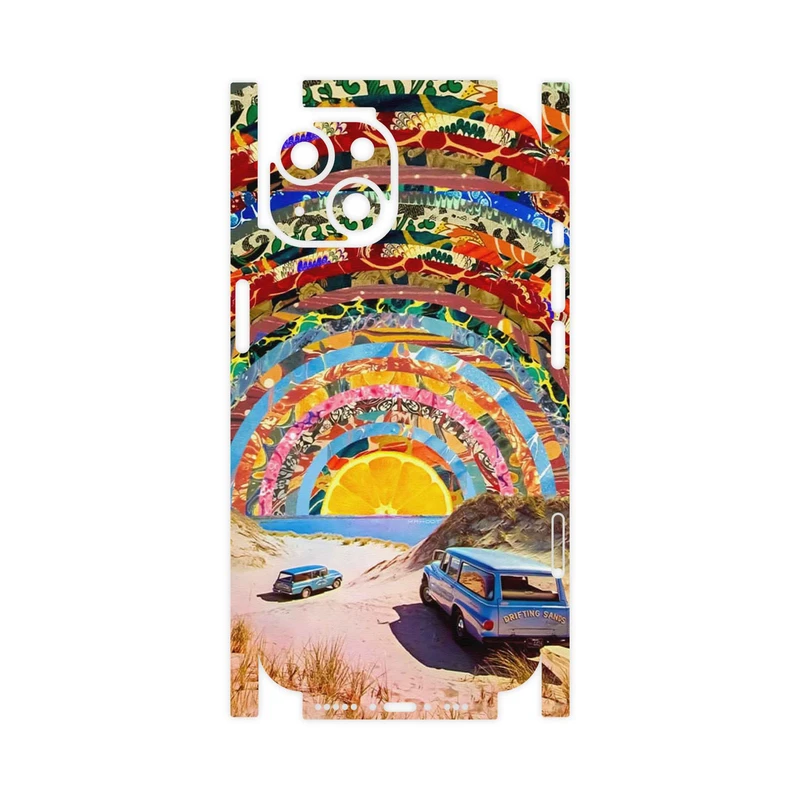 برچسب پوششی ماهوت مدل Collage of Orange Sky-FullSkin مناسب برای گوشی موبایل اپل iPhone 14