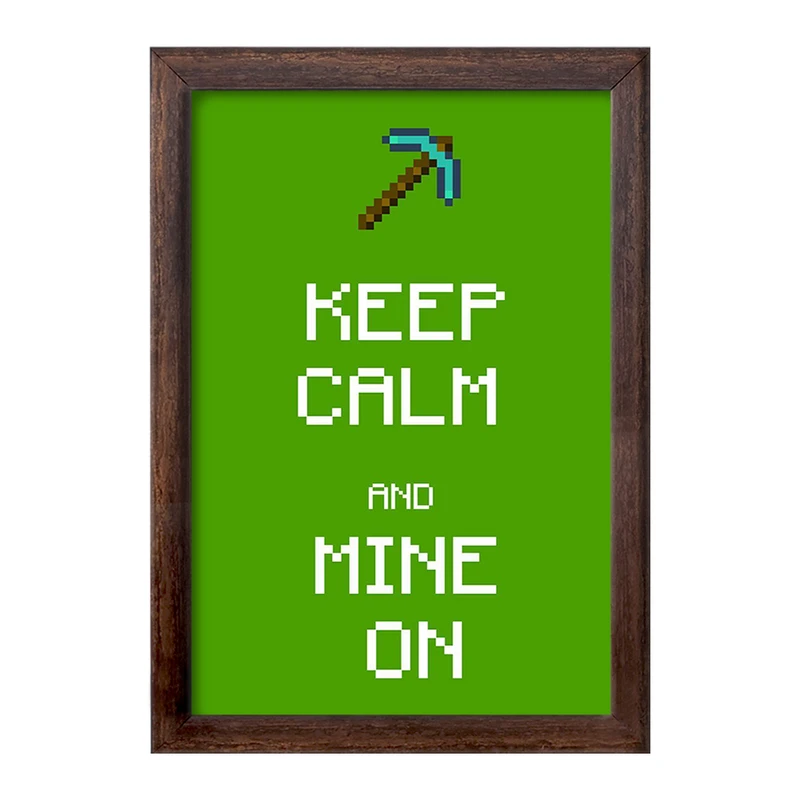 تابلو خندالو طرح بازی ماینکرافت (Minecraft) کد 37002