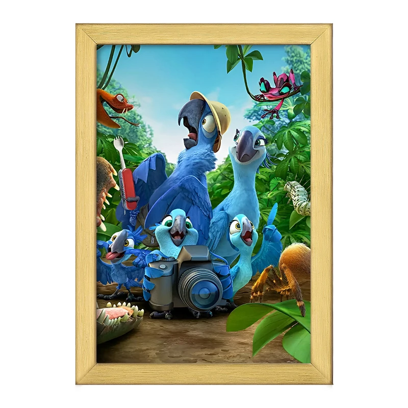 تابلو خندالو طرح ریو (Rio) کد F3766