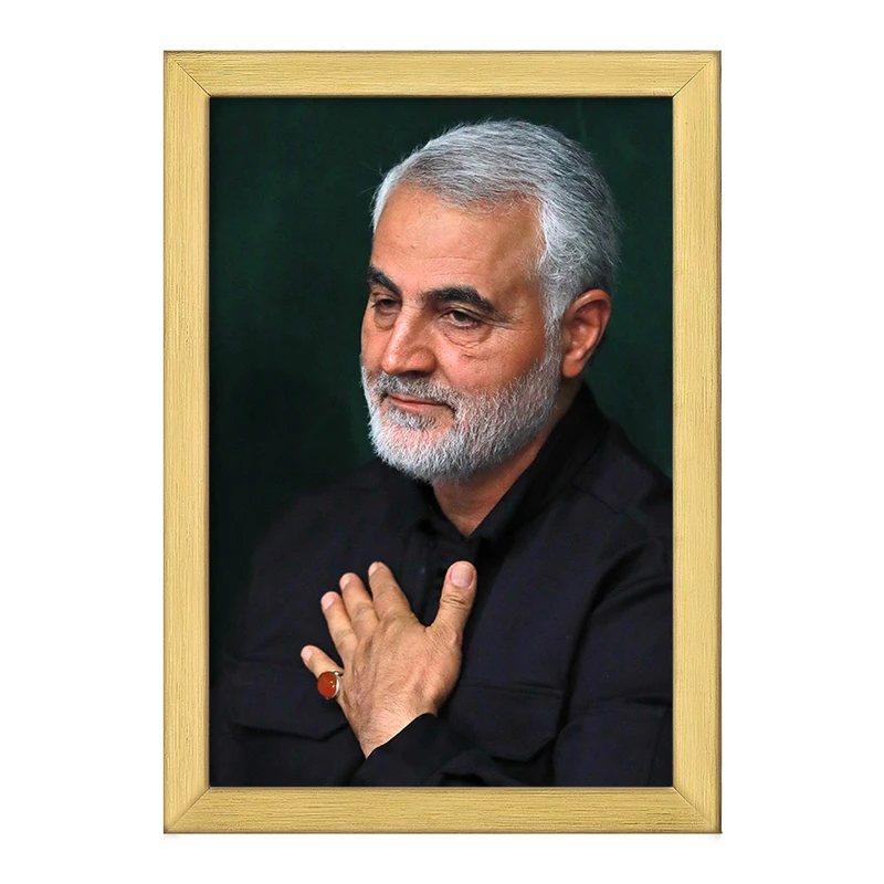 تابلو خندالو طرح سردار قاسم سلیمانی  کد 2620