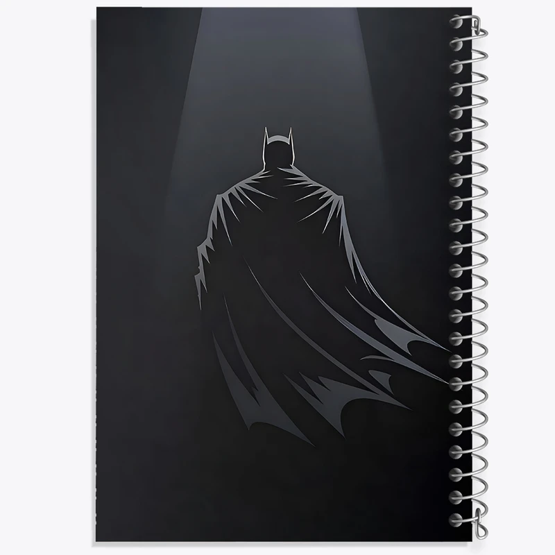 دفتر طراحی 50 برگ خندالو طرح بتمن (Batman) کد F9134
