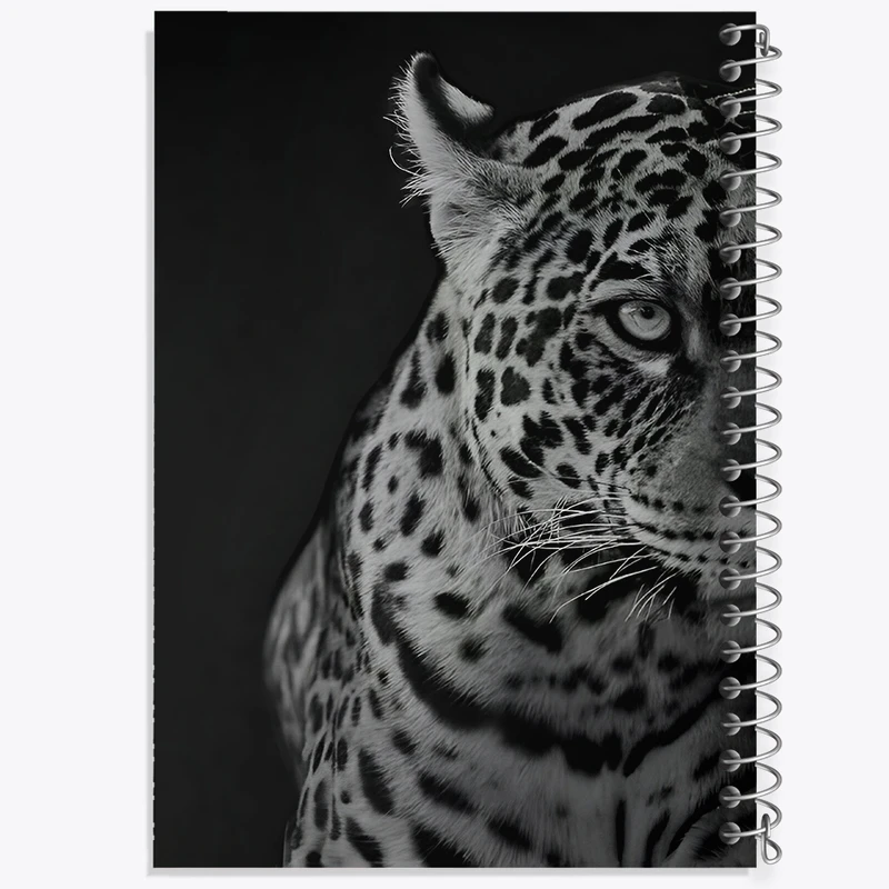 دفتر لیست خرید 50 برگ خندالو طرح پلنگ کد F3906