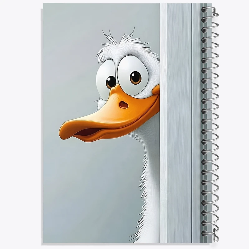 دفتر لیست خرید 50 برگ خندالو طرح اردک کد F10066