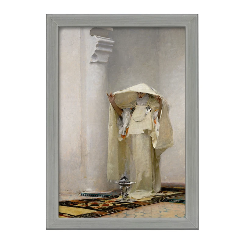 تابلو خندالو طرح نقاشی دود عود عنبر اثر جان سینگر سارجنت کد F12196