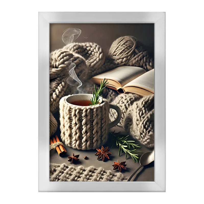 تابلو خندالو طرح فنجان چای کد F9981