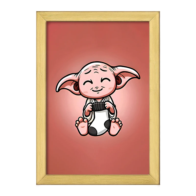 تابلو خندالو طرح دابی هری پاتر (Harry Potter) کد F9401