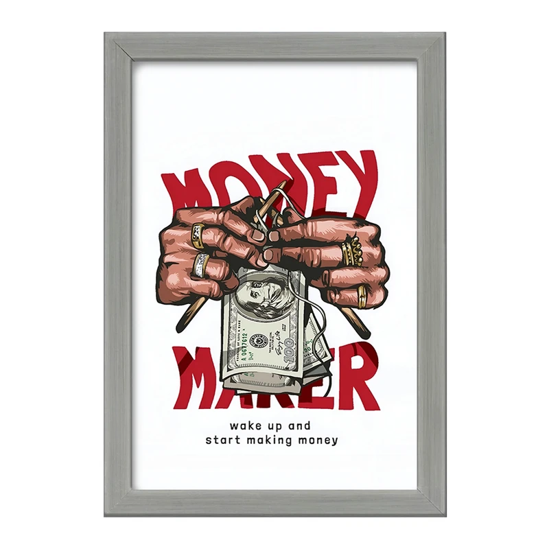 تابلو خندالو طرح Money Maker کد F4077