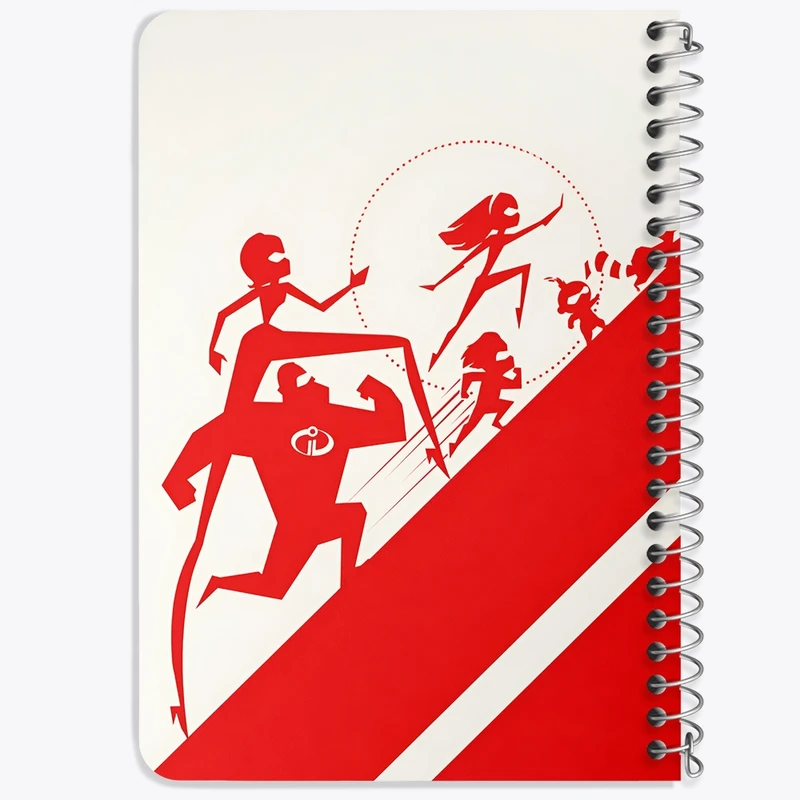 دفتر یادداشت 50 برگ خندالو طرح شگفت انگیزان (The Incredibles) کد F14241
