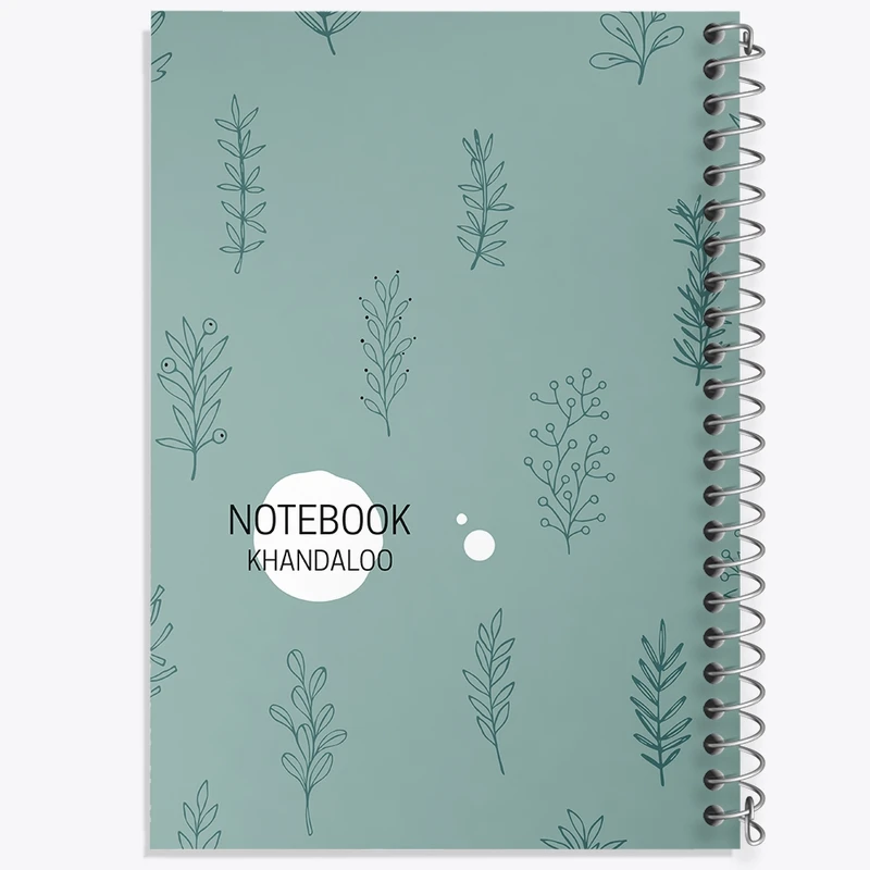 دفتر طراحی 50 برگ خندالو طرح مینیمال کد N625