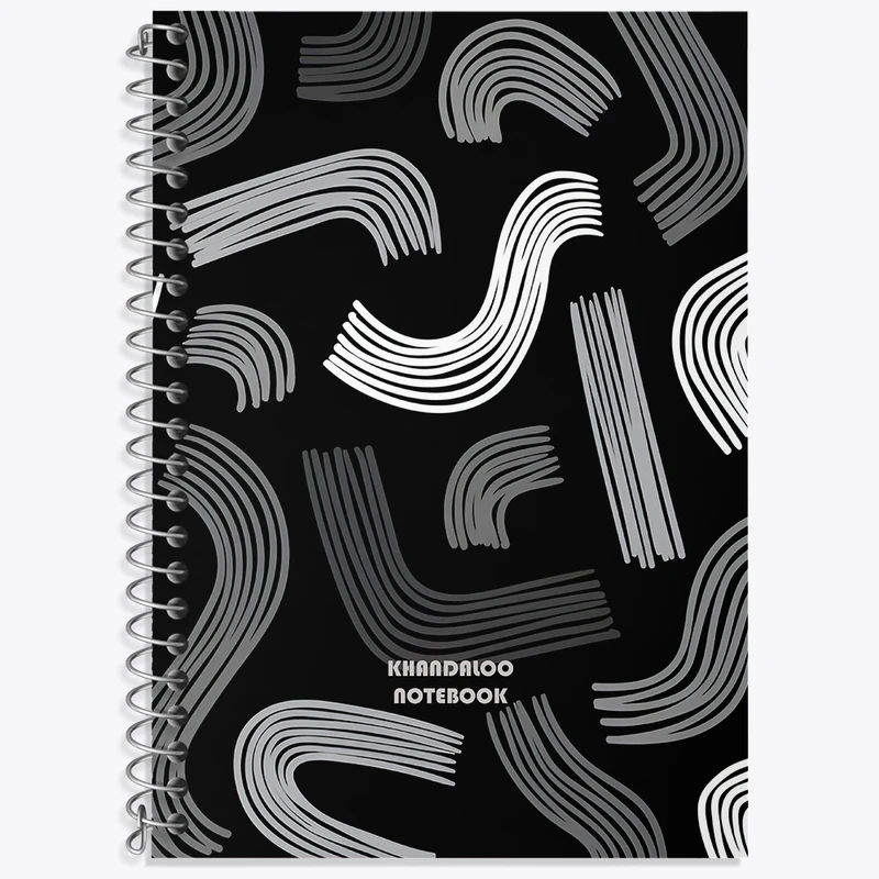 دفتر نت موسیقی 50 برگ خندالو طرح مدرن کد N8584