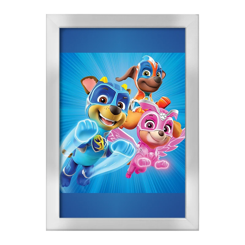 تابلو خندالو طرح چیس و اسکای و زوما سگ های نگهبان Paw Patrol  کد 12584
