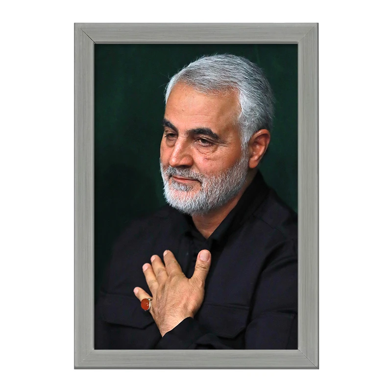تابلو خندالو طرح سردار قاسم سلیمانی  کد 2620