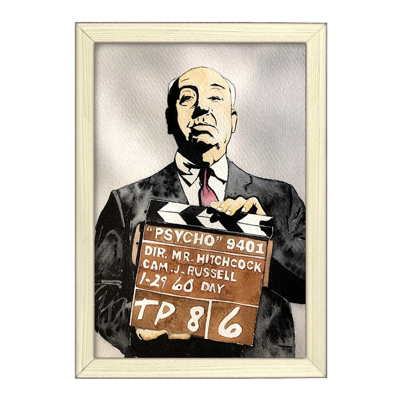 تابلو خندالو طرح روانی هیچکاک (Psycho) کد F11459