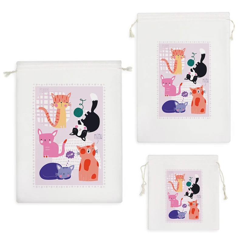 نظم دهنده خندالو مدل گربه Cat کد H1162 مجموعه 3 عددی