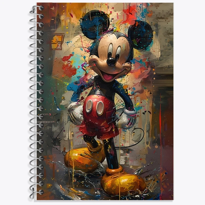 دفتر لغت 50 برگ خندالو طرح میکی موس کد F12713