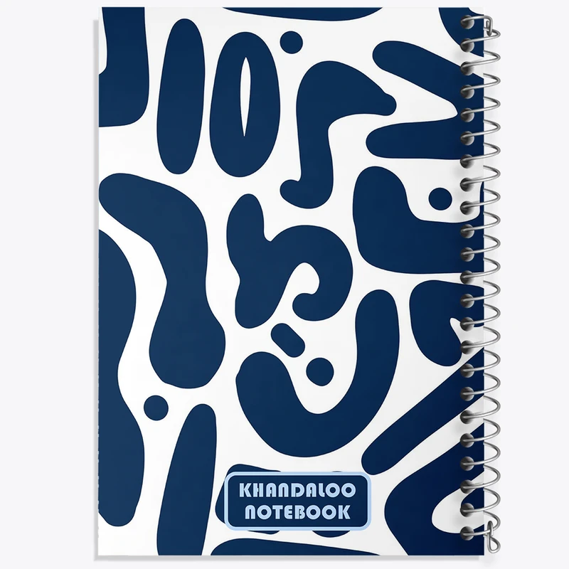 دفتر نقاشی 50 برگ خندالو طرح انتزاعی کد N6112