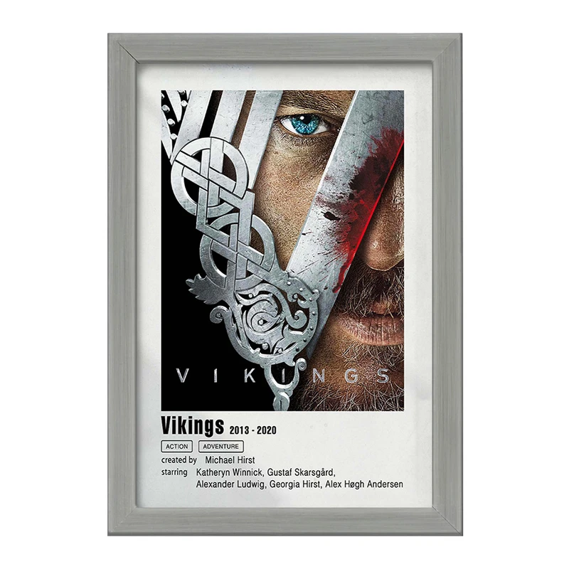 تابلو خندالو طرح وایکینگ ها (Vikings) کد F11930