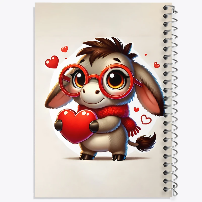 دفتر نقاشی 50 برگ خندالو طرح الاغ بامزه کد F11725