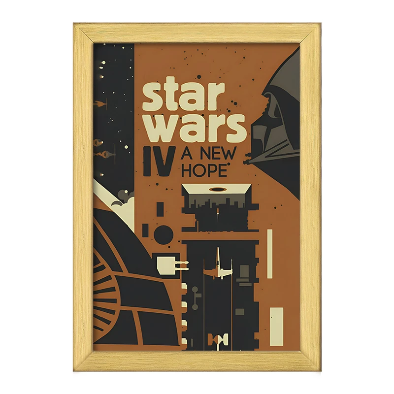 تابلو خندالو طرح جنگ ستارگان (Star Wars) کد F10497