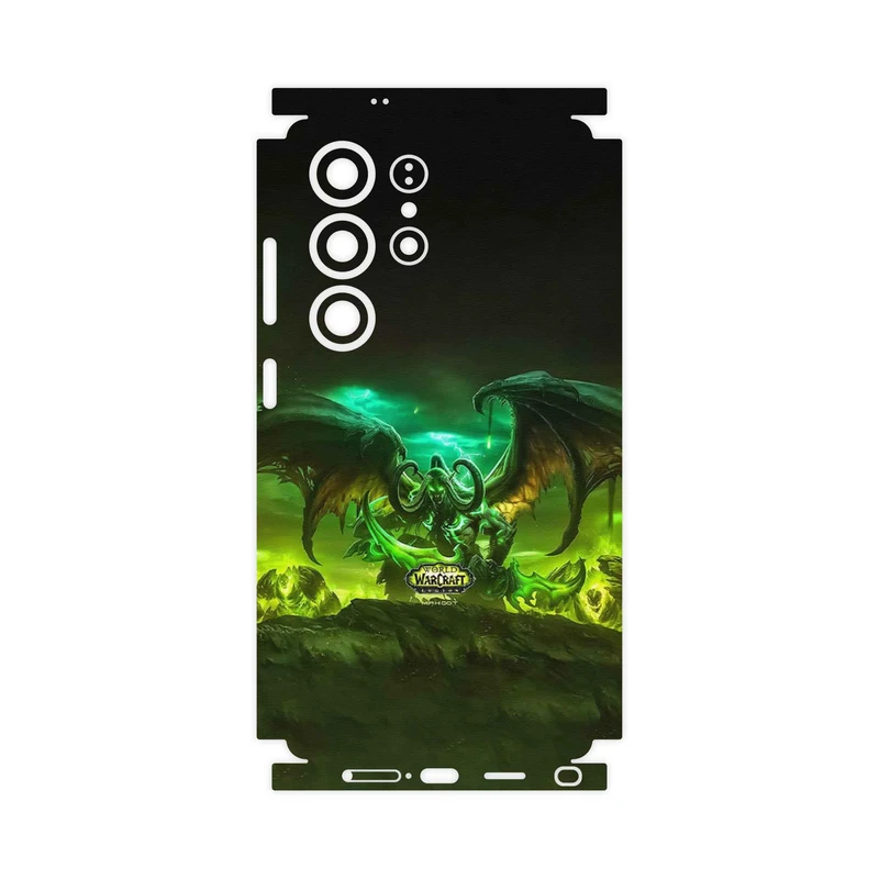 برچسب پوششی ماهوت مدل Warcraft Game Series-FullSkin مناسب برای گوشی موبایل سامسونگ Galaxy S25 Ultra